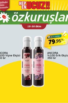 Özkuruşlar Market İndirim Kataloğu