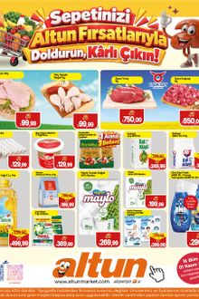 Altun Market İndirim Kataloğu