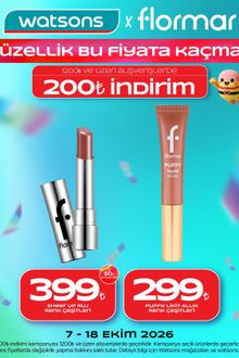 Watsons İndirim Kataloğu