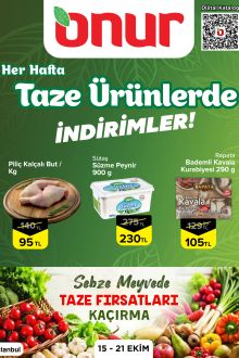 Onur Market İndirim Kataloğu