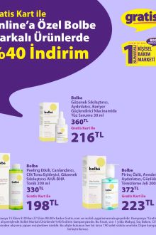 Gratis İndirim Broşürü