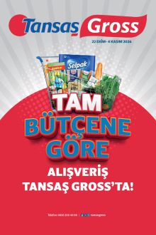 Tansaş Gross İndirim Kataloğu