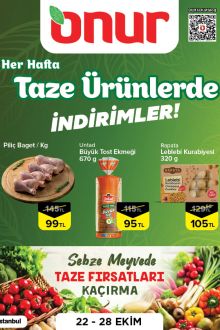 Onur Market İndirim Kataloğu