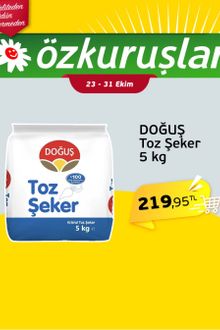 Özkuruşlar Market İndirim Kataloğu