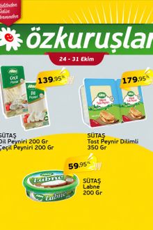 Özkuruşlar Market İndirim Kataloğu