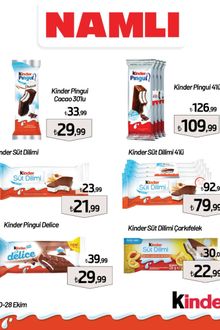Namlı Market İndirim Broşürü