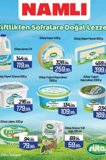 Namlı Market İndirim Broşürü