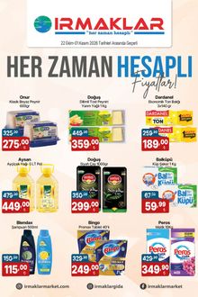 Irmaklar Market İndirim Kataloğu