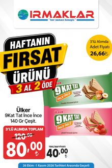Irmaklar Market İndirim Kataloğu