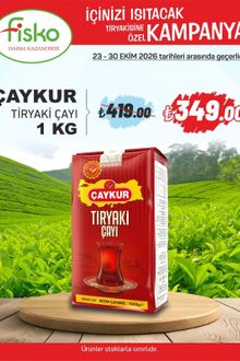 Fiskomar İndirim Broşürü