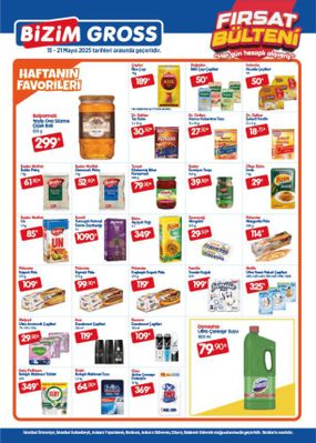 Bizim Gross Fırsat Bülteni
