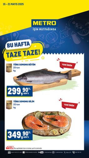 Metro Taze Ürünler