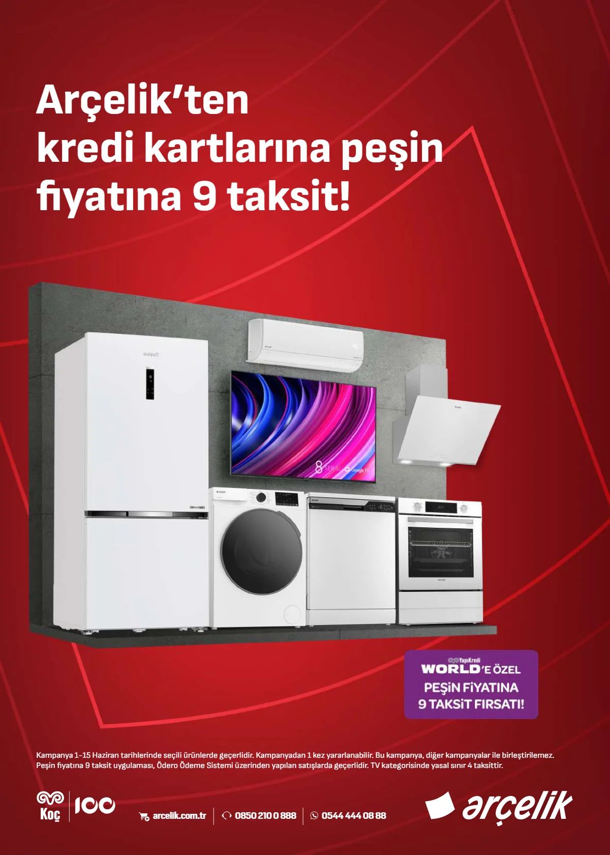 Arçelik 1 Haziran 2026 Aktüel Kataloğu Sayfa 109
