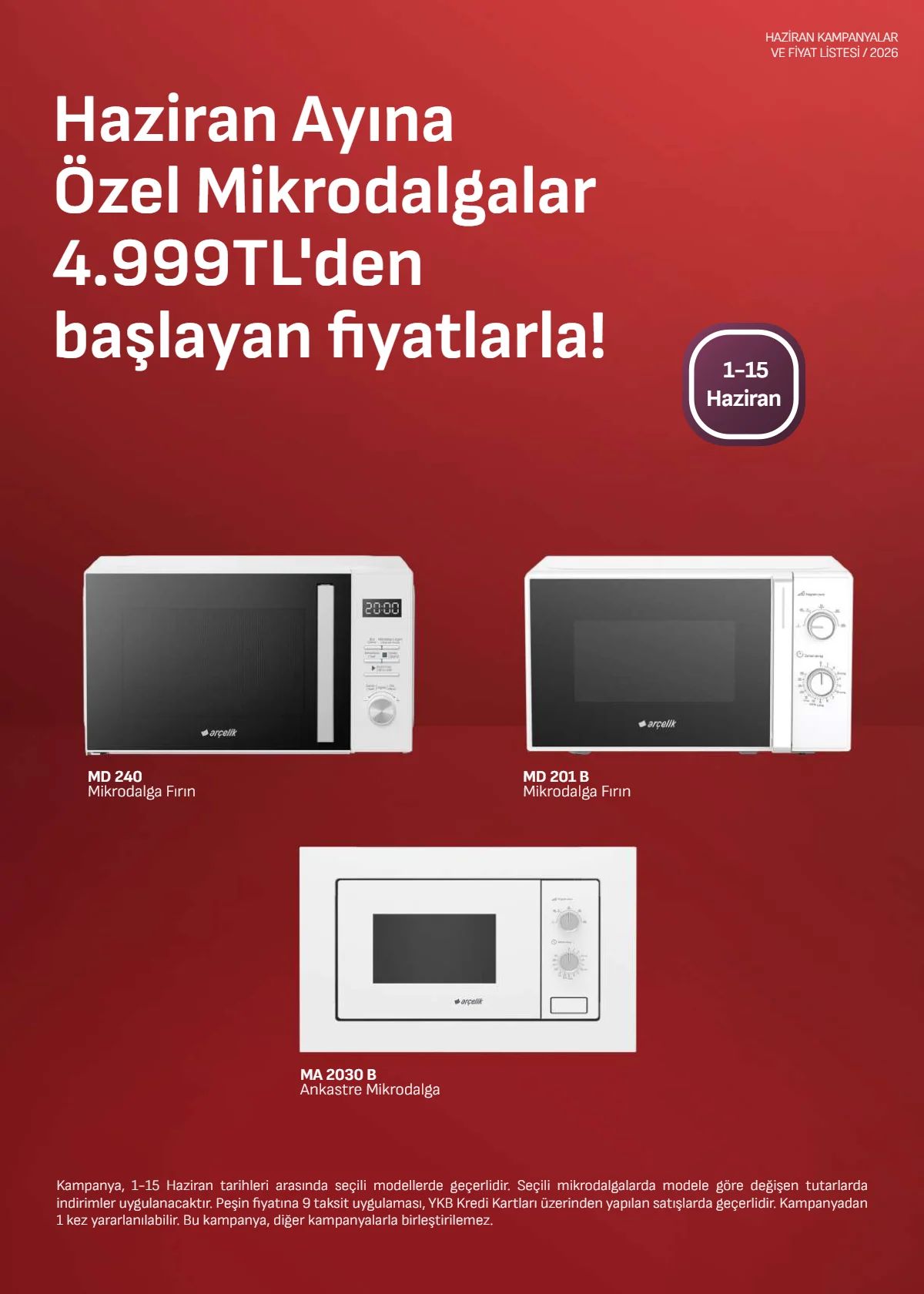 Arçelik 1 Haziran 2026 Aktüel Kataloğu Sayfa 5