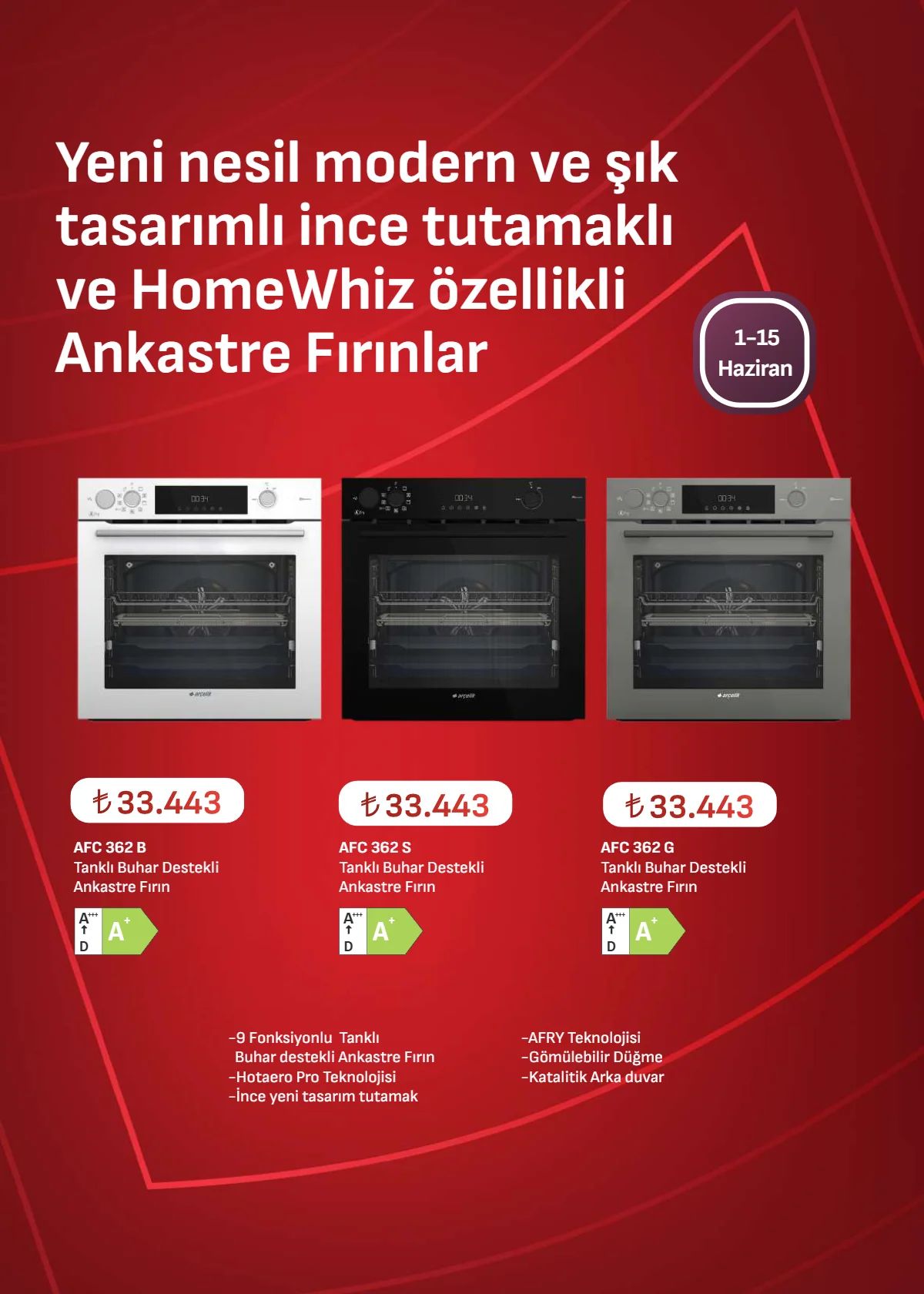 Arçelik 1 Haziran 2026 Aktüel Kataloğu Sayfa 22