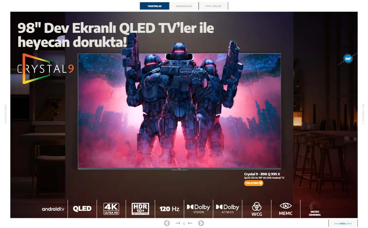 Beko 1 Haziran 2026 Aktüel Kataloğu Sayfa 12