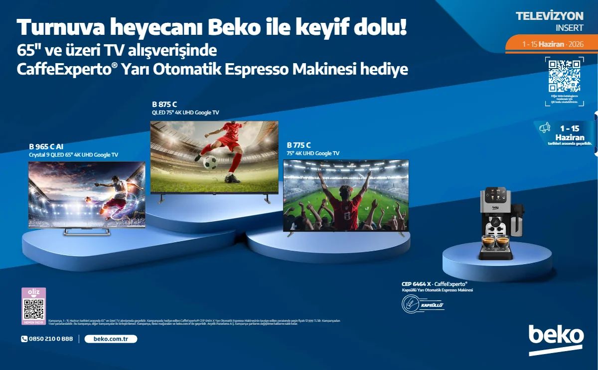 Beko 1 Haziran 2026 Aktüel Kataloğu Sayfa 1