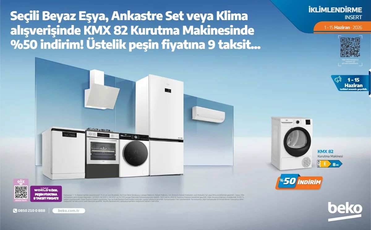 Beko 1 Haziran 2026 Aktüel Kataloğu Sayfa 1