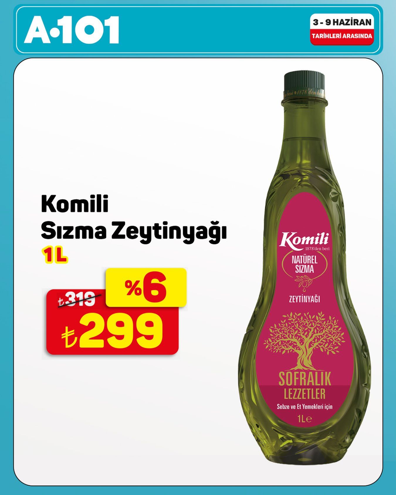 A101 3 Haziran 2026 Aktüel Kataloğu Sayfa 1