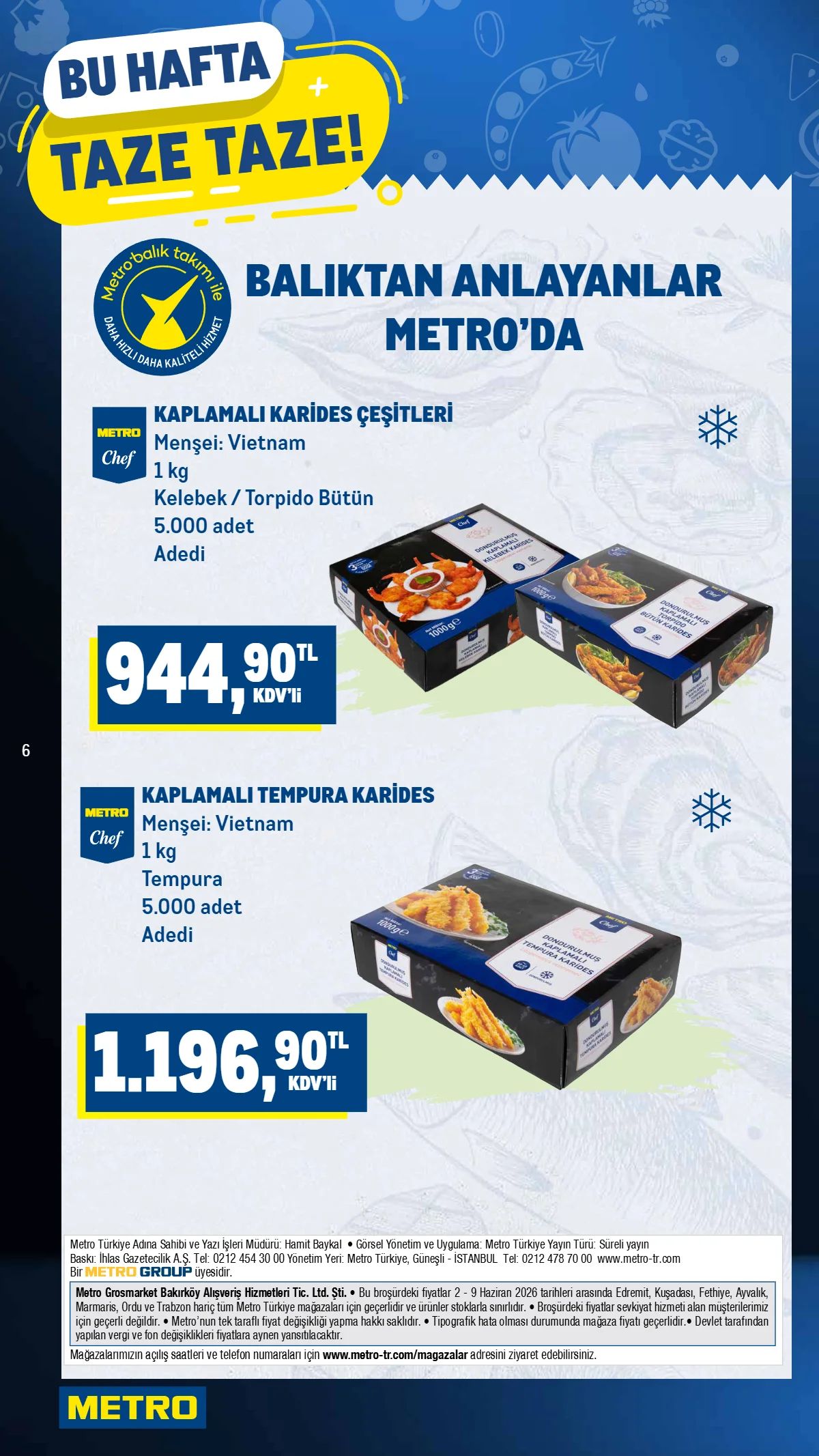 Metro-tr 2 Haziran 2026 Aktüel Kataloğu Sayfa 6