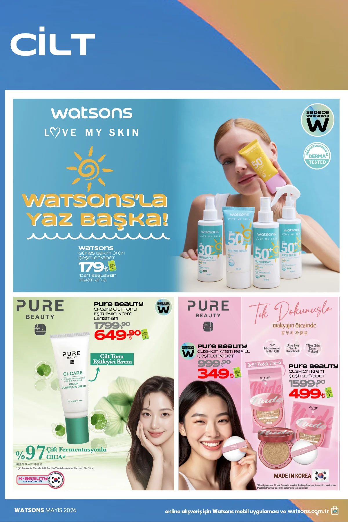 Watsons 1 Haziran 2026 Aktüel Kataloğu Sayfa 25