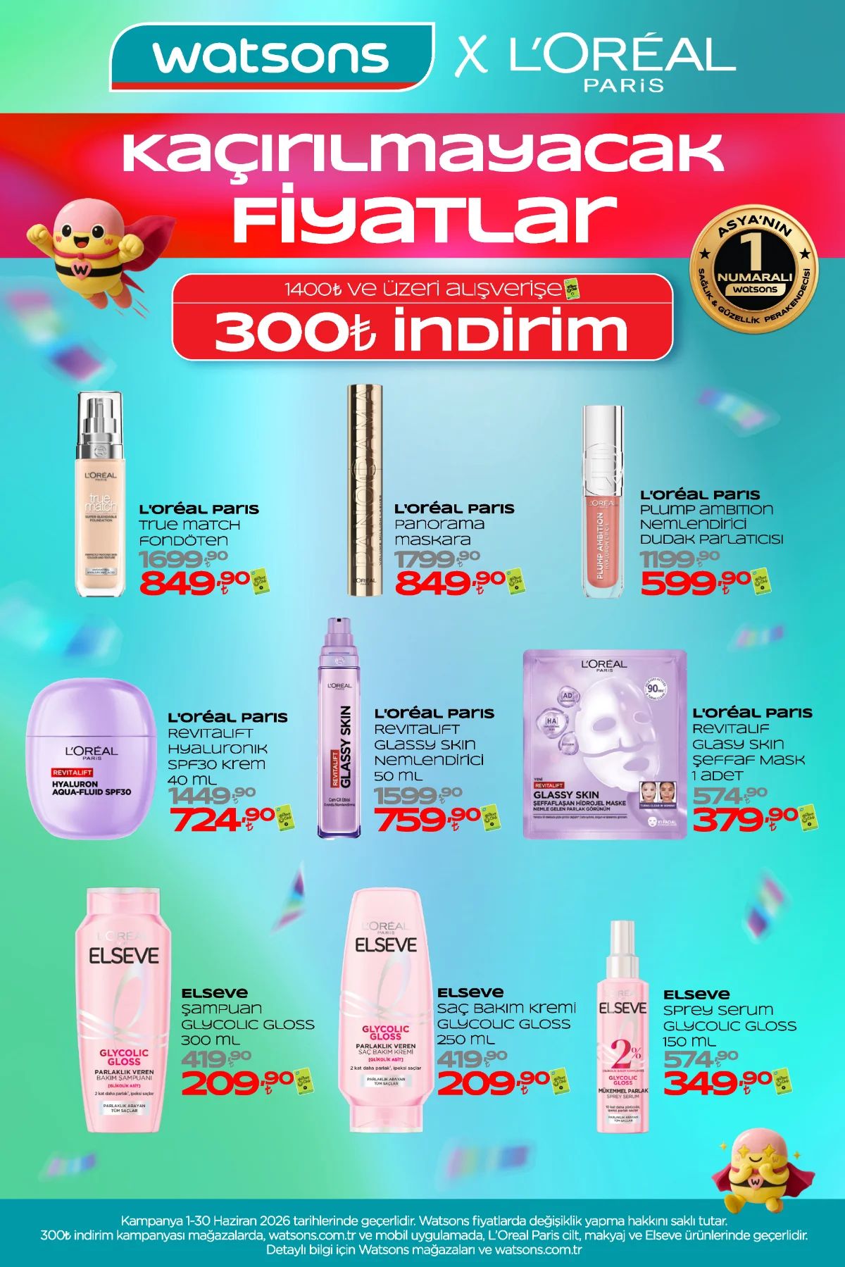 Watsons 1 Haziran 2026 Aktüel Kataloğu Sayfa 3