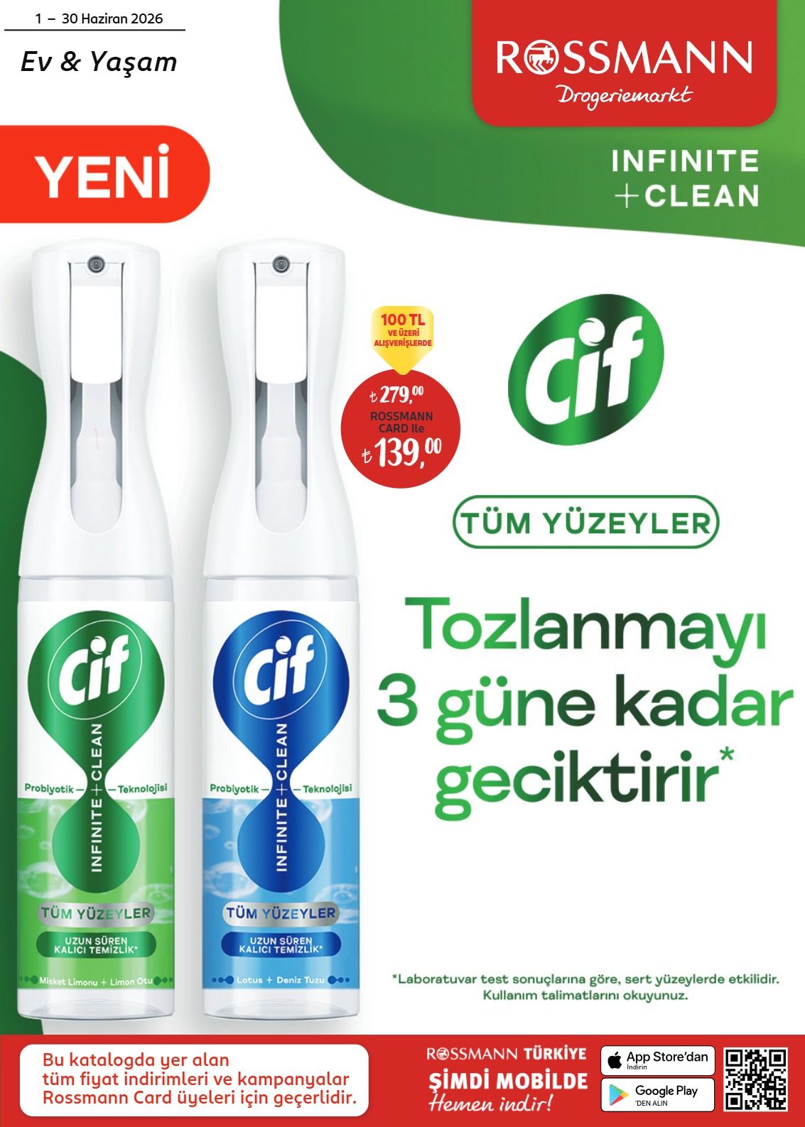 Rossmann 1 Haziran 2026 Aktüel Kataloğu Sayfa 1