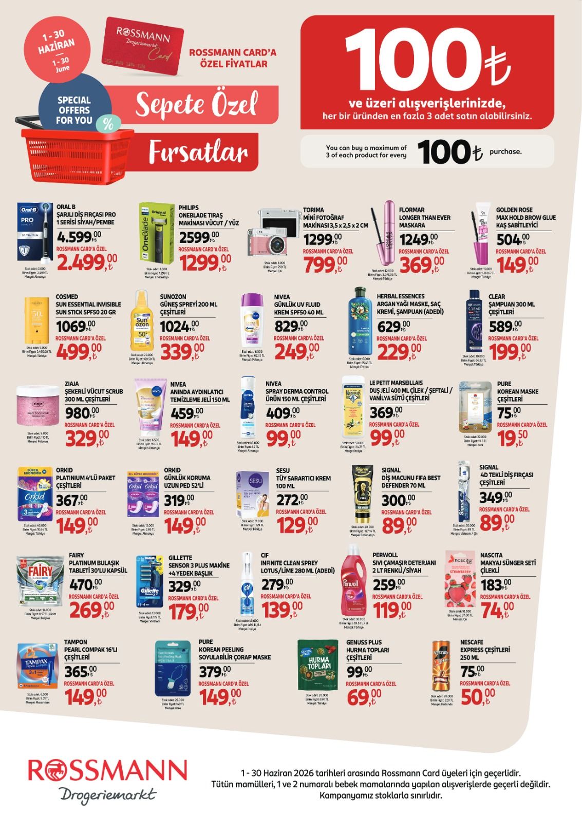 Rossmann 1 Haziran 2026 Aktüel Kataloğu Sayfa 6