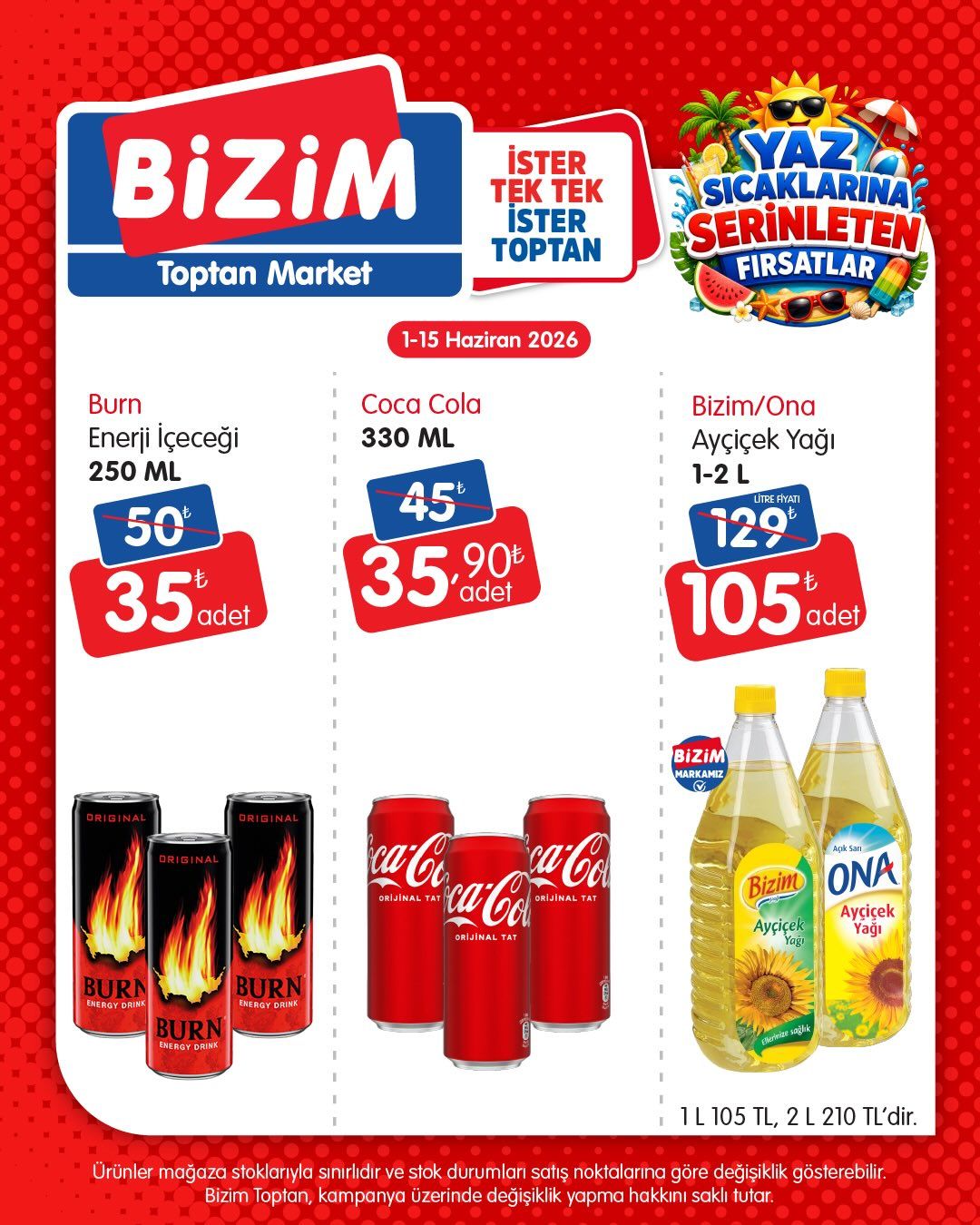 Bizim Toptan 1 Haziran 2026 Aktüel Kataloğu Sayfa 1