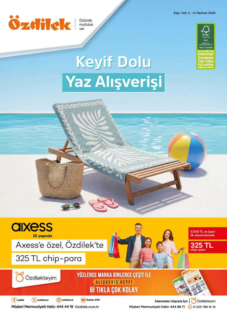 Özdilekteyim 2 Haziran 2026 Aktüel Kataloğu Sayfa 1