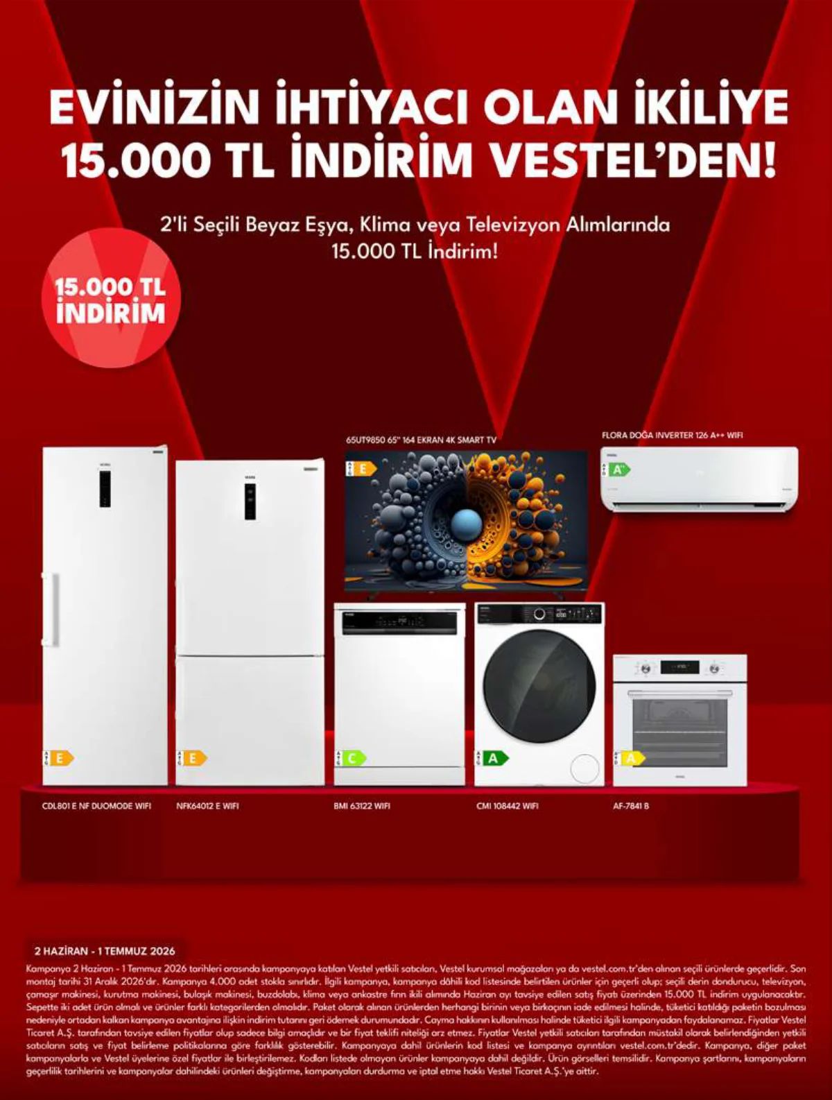 Vestel 2 Haziran 2026 Aktüel Kataloğu Sayfa 12