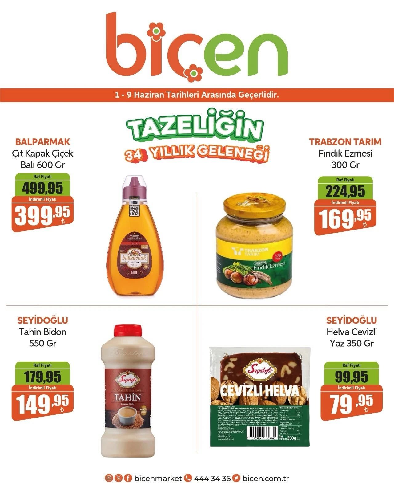 Bicen 1 Haziran 2026 Aktüel Kataloğu Sayfa 1