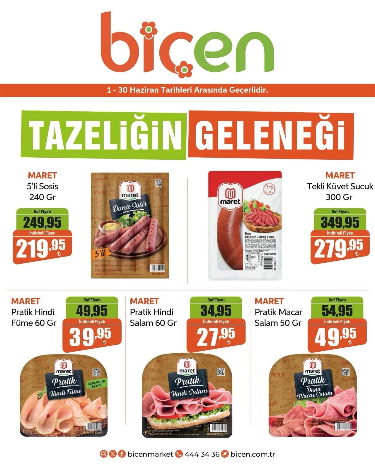 Bicen 1 Haziran 2026 Aktüel Kataloğu Sayfa 1