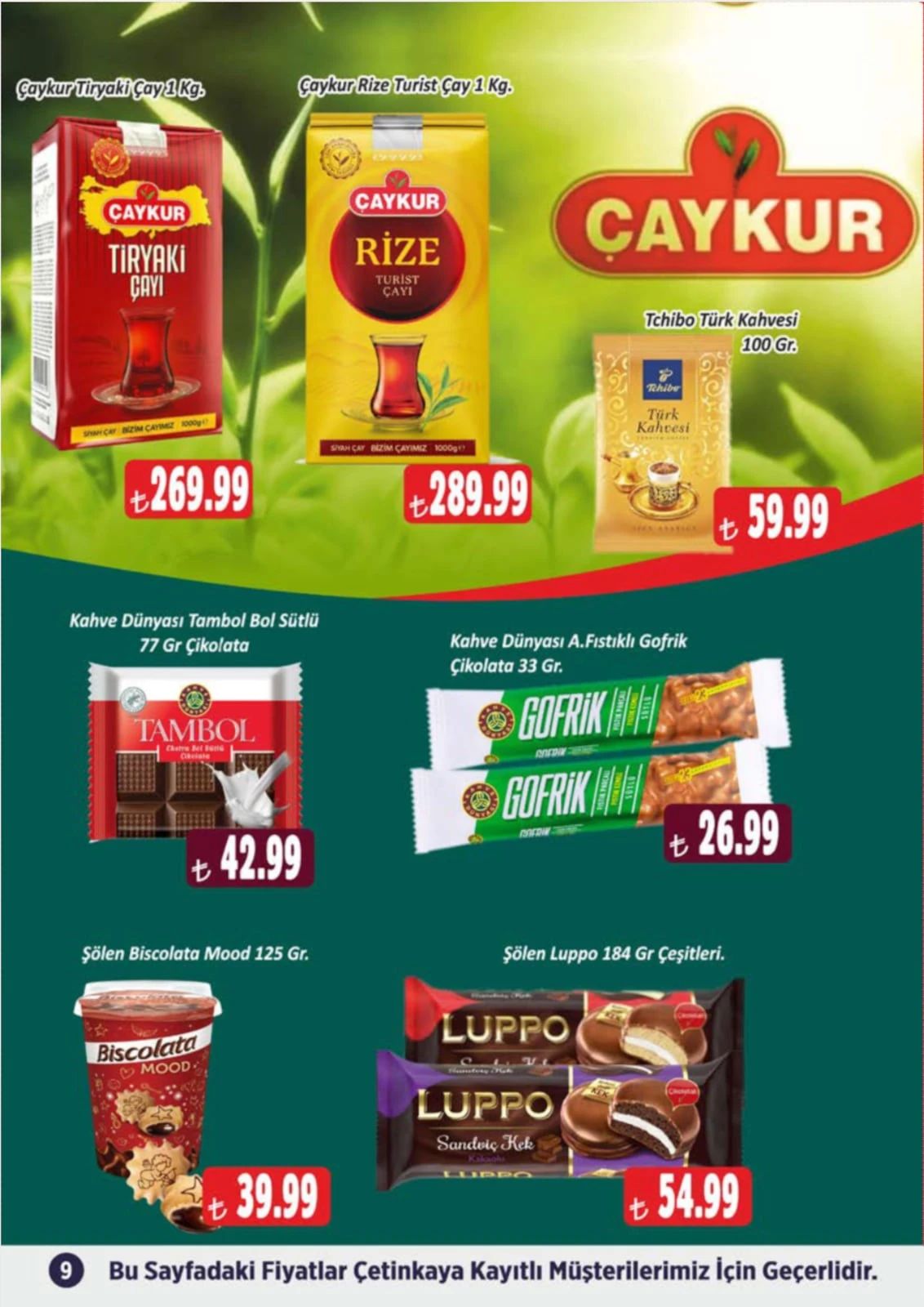 Çetinkaya 1 Haziran 2026 Aktüel Kataloğu Sayfa 9