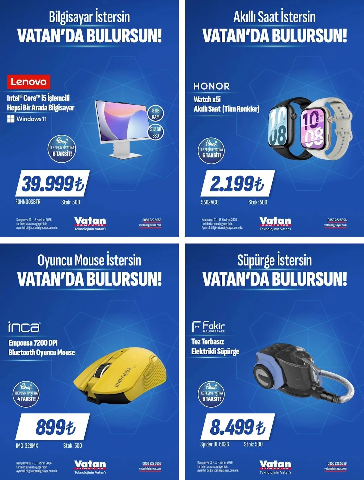 Vatan Bilgisayar 1 Haziran 2026 Aktüel Kataloğu Sayfa 3