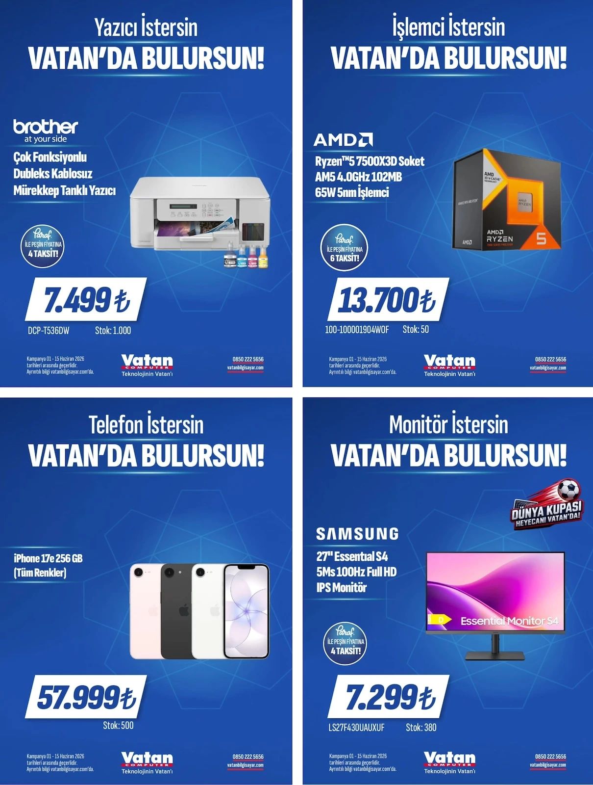 Vatan Bilgisayar 1 Haziran 2026 Aktüel Kataloğu Sayfa 2