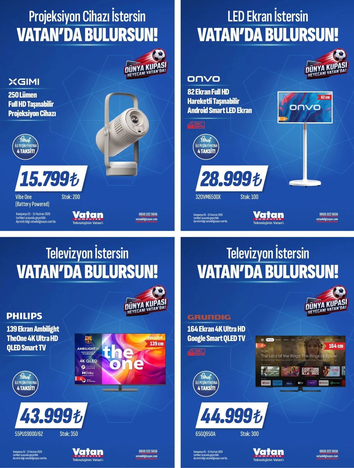 Vatan Bilgisayar 1 Haziran 2026 Aktüel Kataloğu Sayfa 1