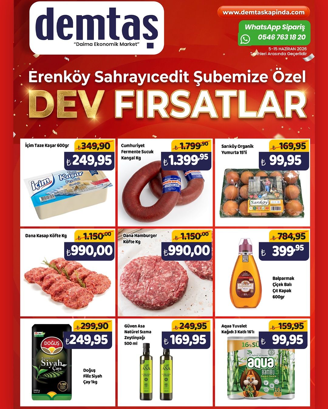 Demtaskapinda 5 Haziran 2026 Aktüel Kataloğu Sayfa 1