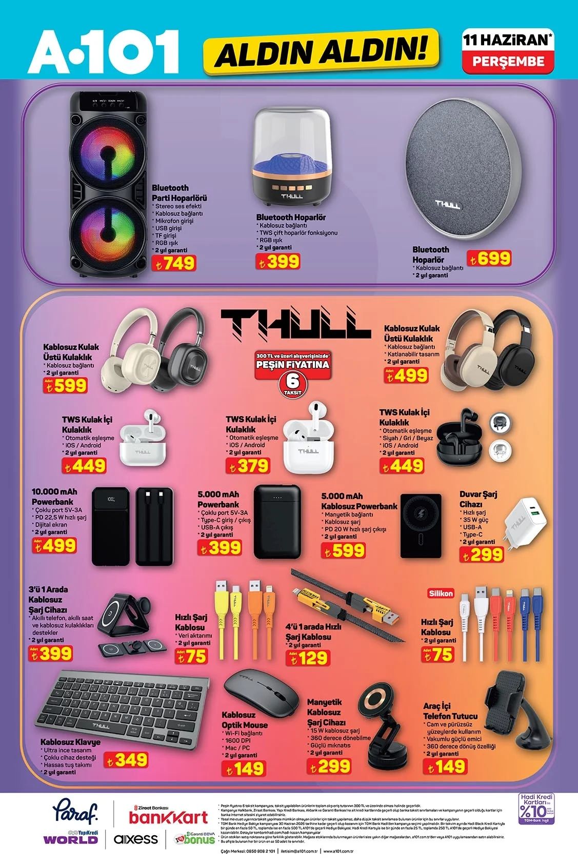 A101 11 Haziran 2026 Aktüel Kataloğu Sayfa 12