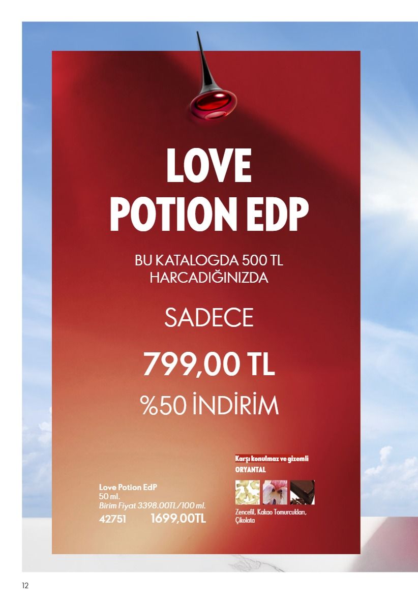 Oriflame 1 Haziran 2026 Aktüel Kataloğu Sayfa 12