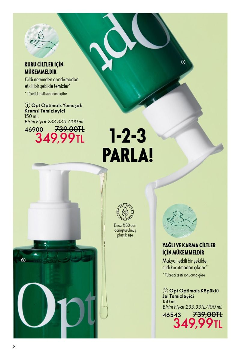 Oriflame 1 Haziran 2026 Aktüel Kataloğu Sayfa 8