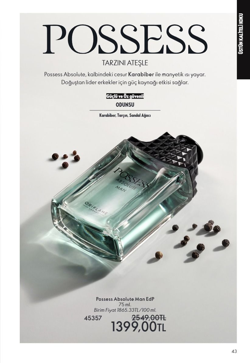 Oriflame 1 Haziran 2026 Aktüel Kataloğu Sayfa 43