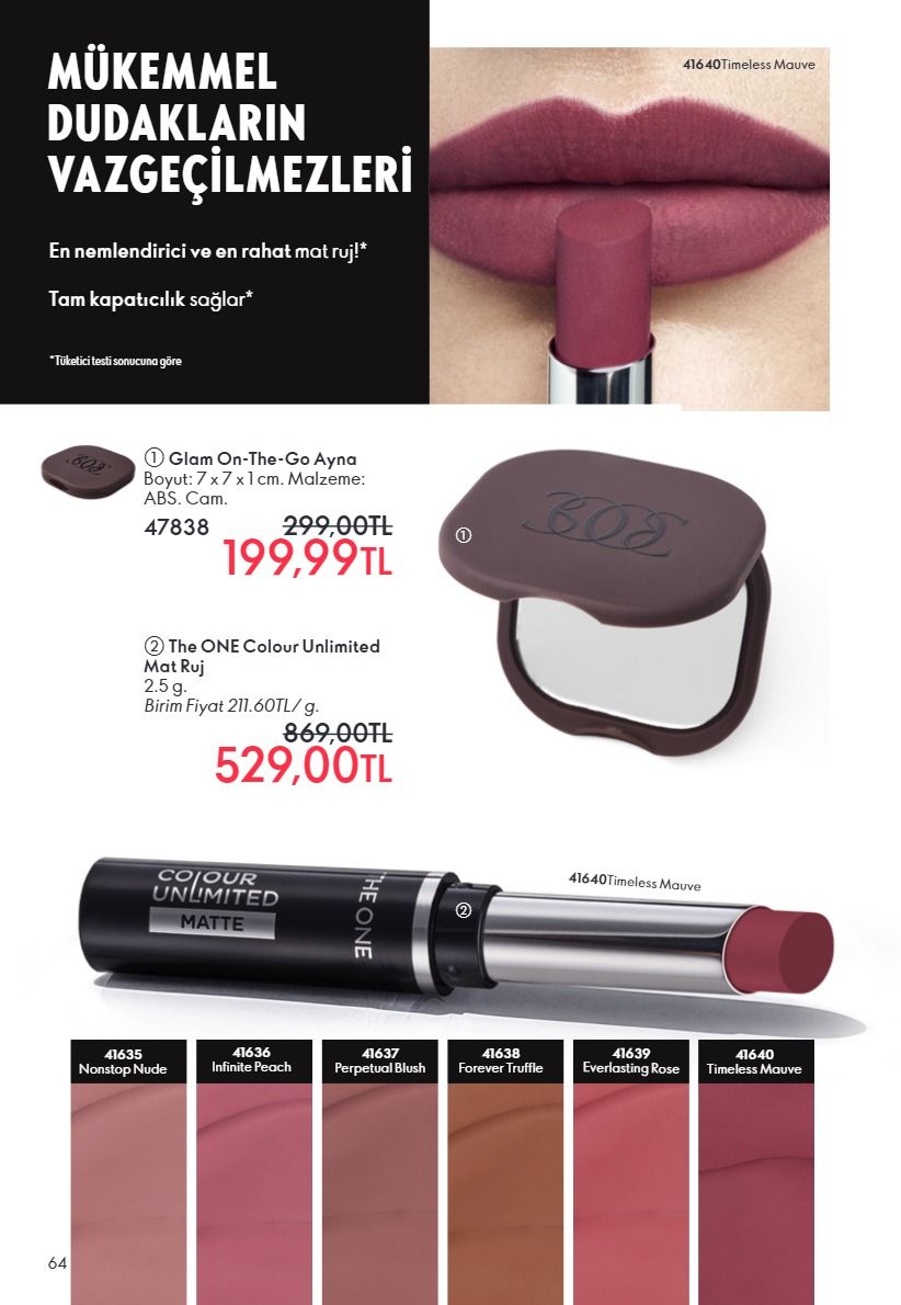 Oriflame 1 Haziran 2026 Aktüel Kataloğu Sayfa 64