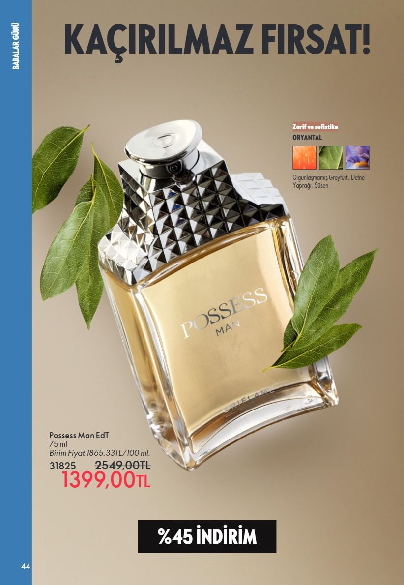 Oriflame 1 Haziran 2026 Aktüel Kataloğu Sayfa 44