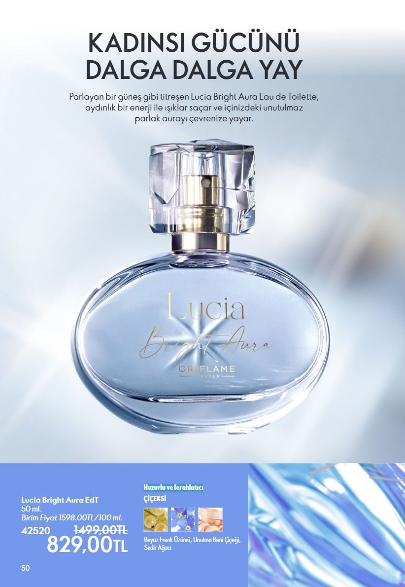 Oriflame 1 Haziran 2026 Aktüel Kataloğu Sayfa 50