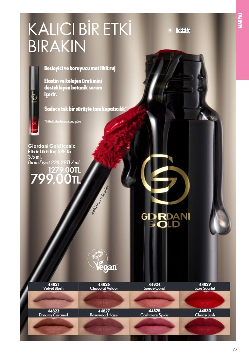 Oriflame 1 Haziran 2026 Aktüel Kataloğu Sayfa 77