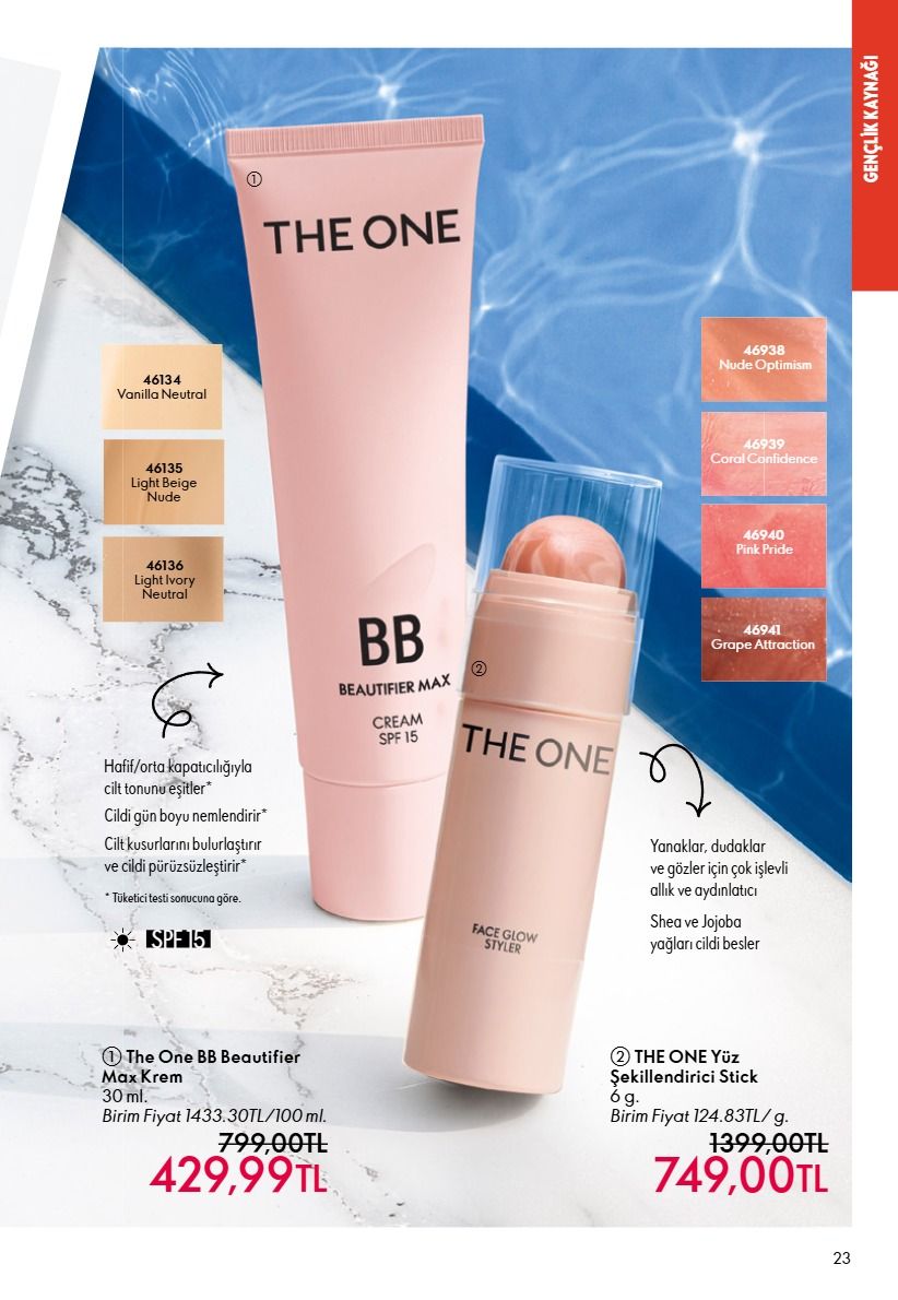 Oriflame 1 Haziran 2026 Aktüel Kataloğu Sayfa 23