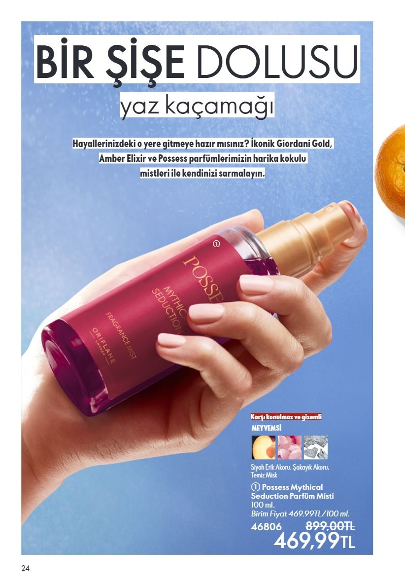 Oriflame 1 Haziran 2026 Aktüel Kataloğu Sayfa 24