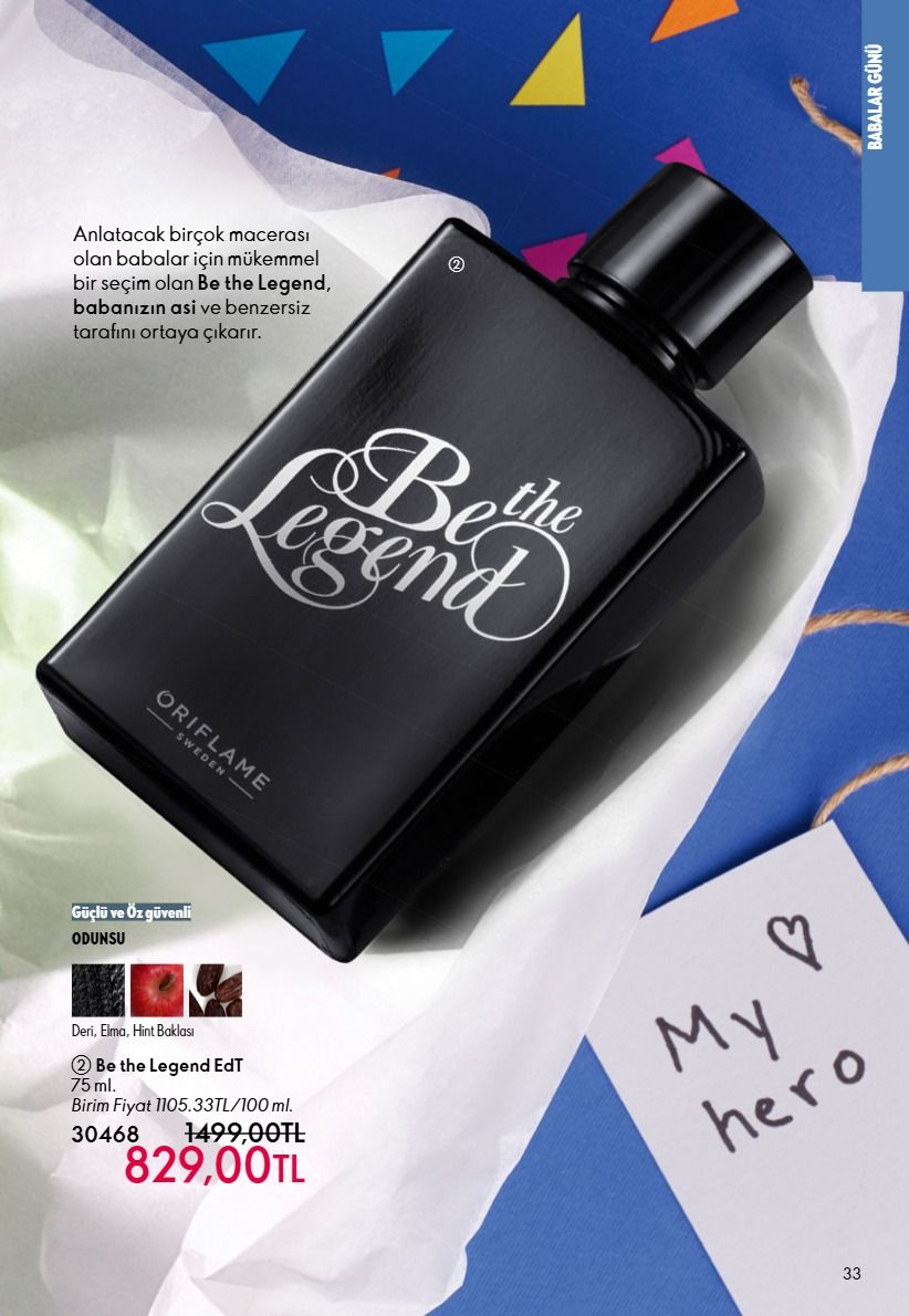 Oriflame 1 Haziran 2026 Aktüel Kataloğu Sayfa 33