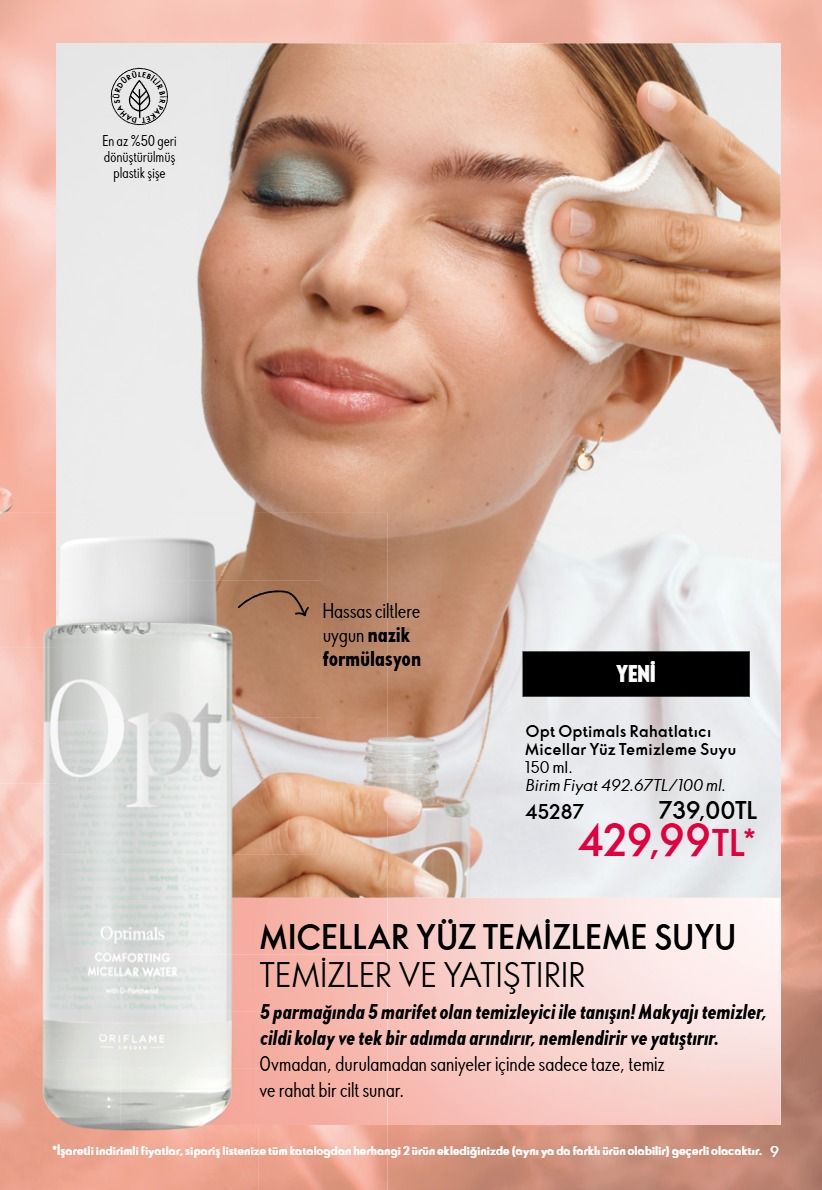 Oriflame 1 Haziran 2026 Aktüel Kataloğu Sayfa 9